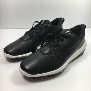 Nike Men's Roshe G Tour Leather Golf Cleats AR5580-001 Black Size 9